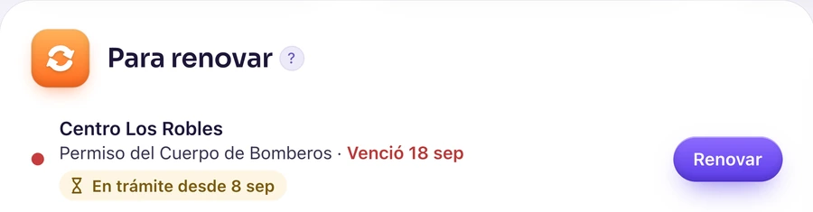 Para renovar: el permiso del Cuerpo de Bomberos venció el 18 de septiembre